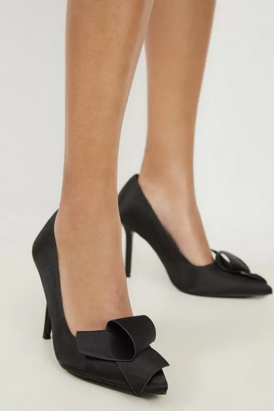 Online Karen Millen Abstract Twist Bow Heel mono