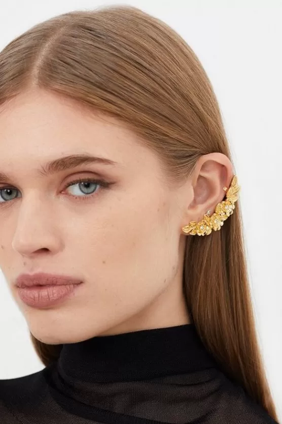 Flash Sale Karen Millen Ear Cuff Set EN gold