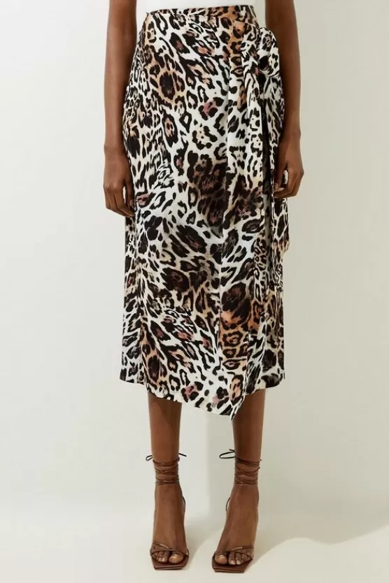 Discount Karen Millen LEOPARD PRINT CO-ORD SET animal