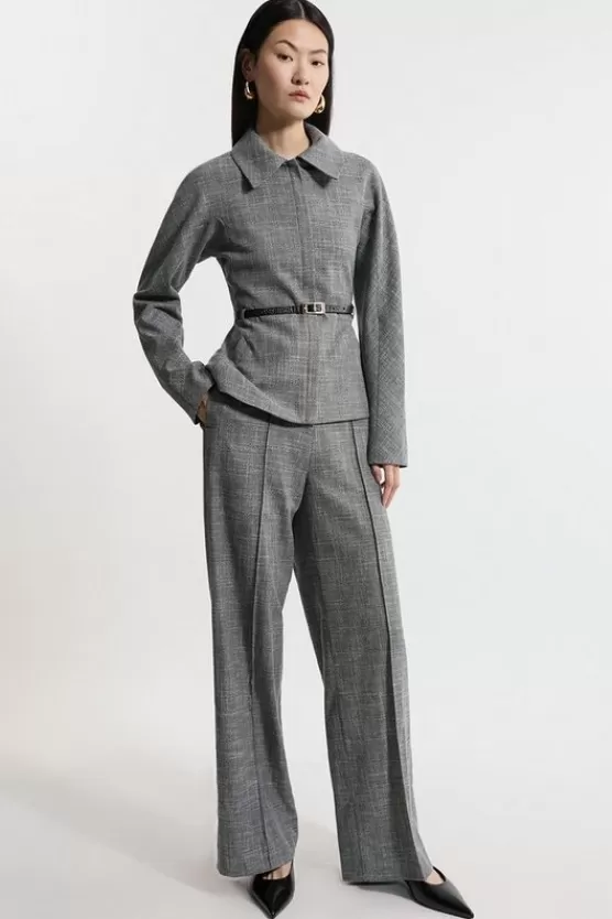 Cheap Karen Millen Textured Tailored Suit mono