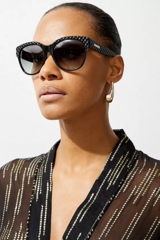 Discount Karen Millen Sunglasses black