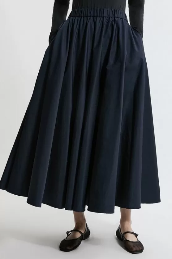 Store Karen Millen Tailored Full Maxi Skirt navy