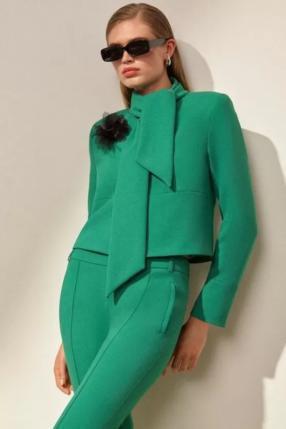 Outlet Karen Millen The Founder Tailored Blazers emerald